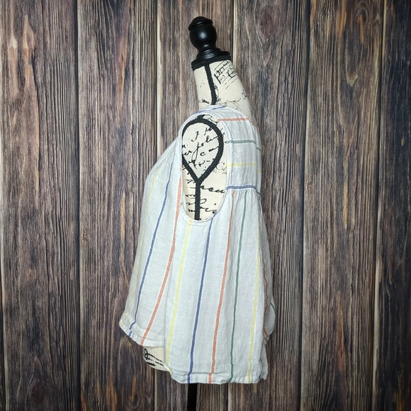 Artisan NY Linen Top Sleeveless Loose Fit Tank XL - Picture 6 of 8